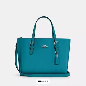 Coach Outlet Mollie Mini Tote Bag 25 Blue